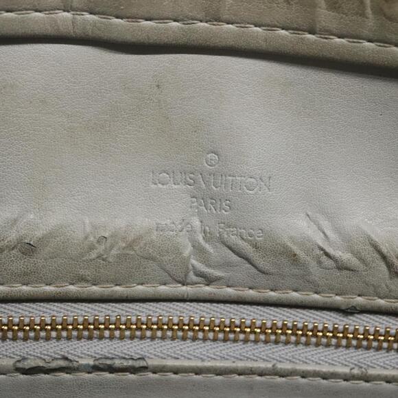 LOUIS VUITTON Monogram Vernis Houston Hand Bag Gris M91053 - Picture 10 of 16